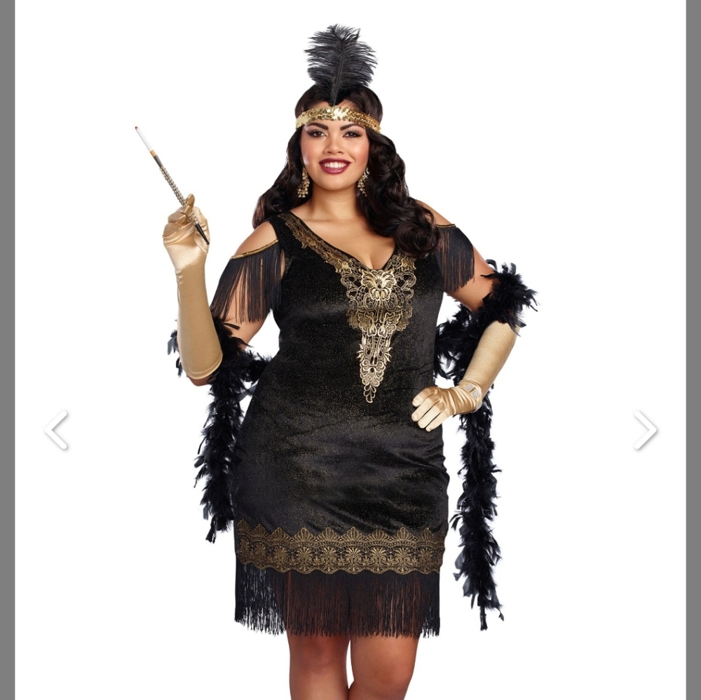 Flapper Halloween Costume